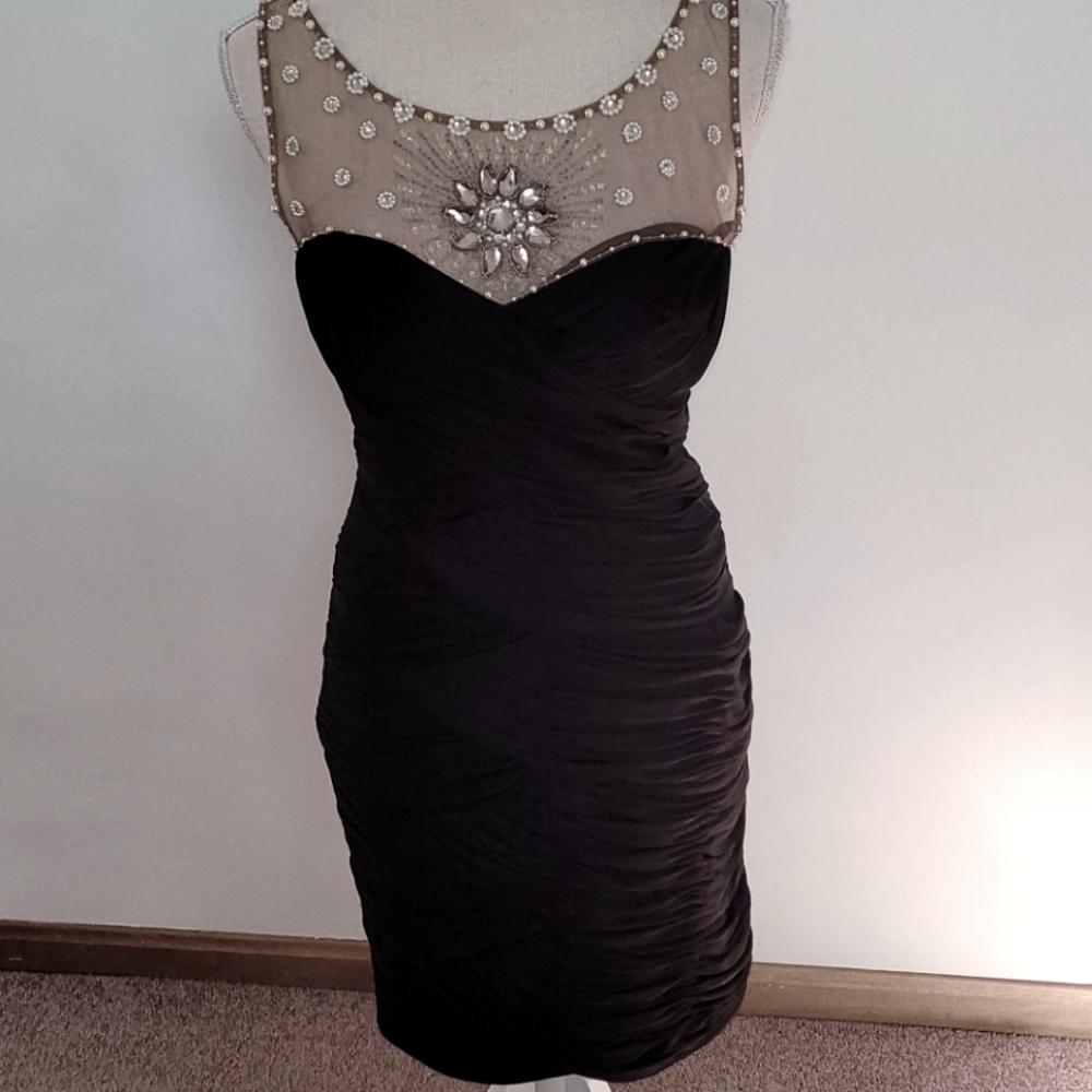 IGNITE EVENINGS by Carollin black dress sz 2